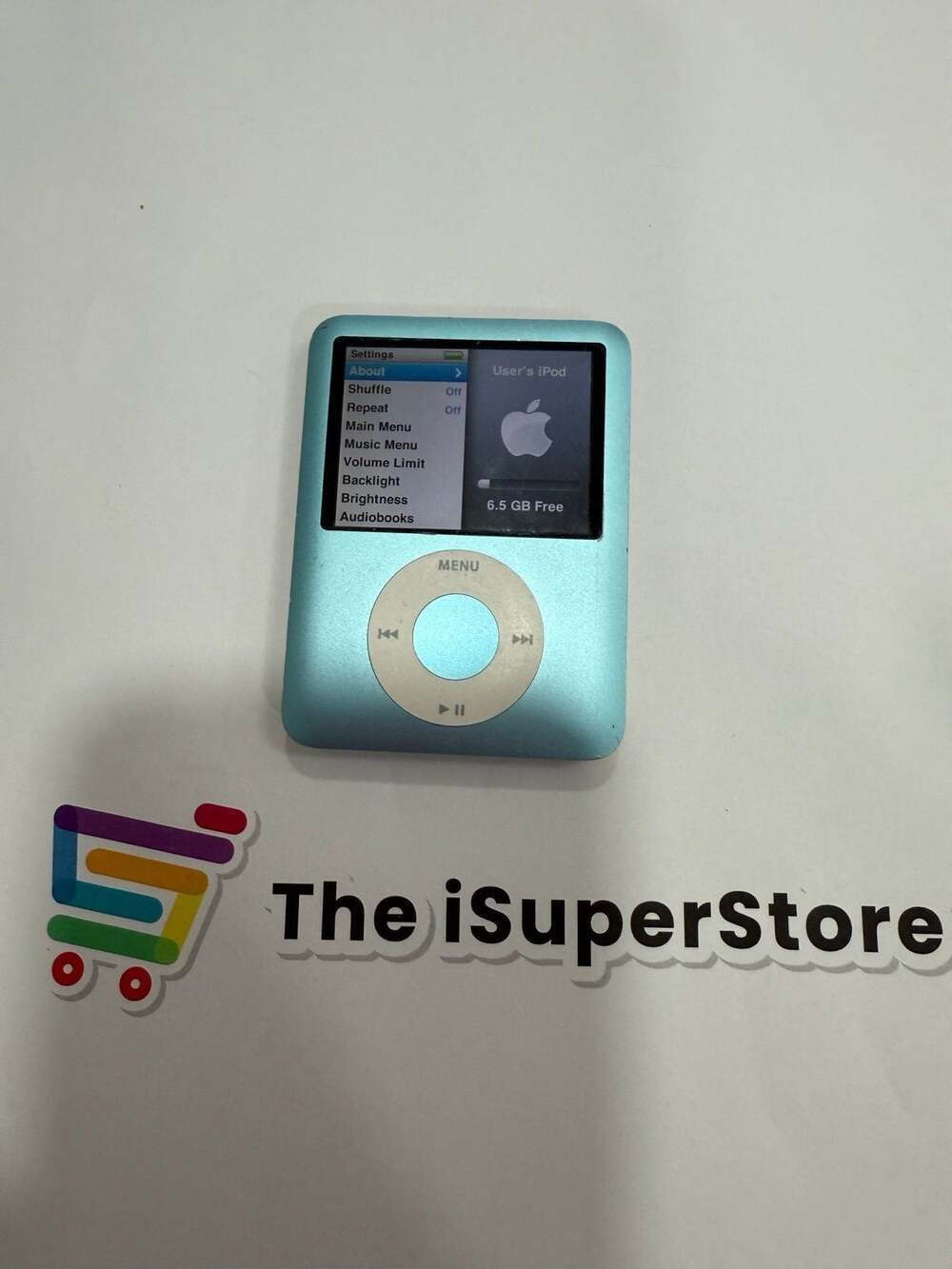 Apple iPod 3rd Gen 8GB Blue - Excellent Condition+ 1 YR Warranty - Picture 2 of 6